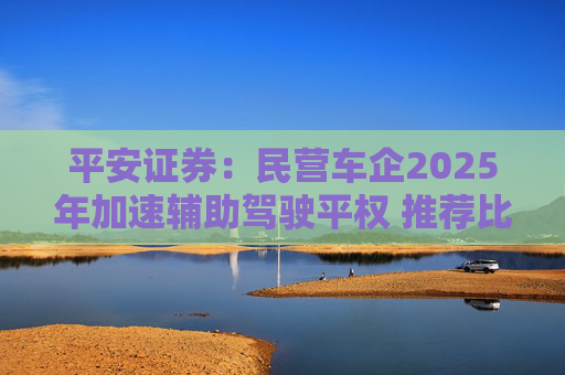 平安证券：民营车企2025年加速辅助驾驶平权 推荐比亚迪股份等  第1张