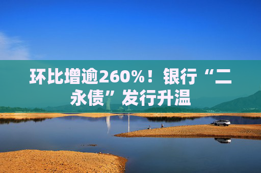 环比增逾260%！银行“二永债”发行升温