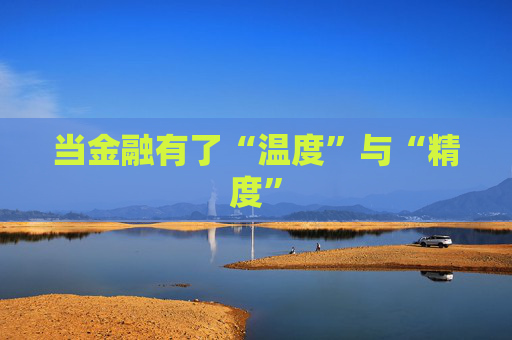 当金融有了“温度”与“精度”