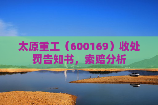 太原重工(600169)收处罚告知书,索赔分析