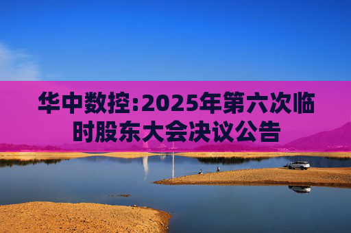 华中数控:2025年第六次临时股东大会决议公告