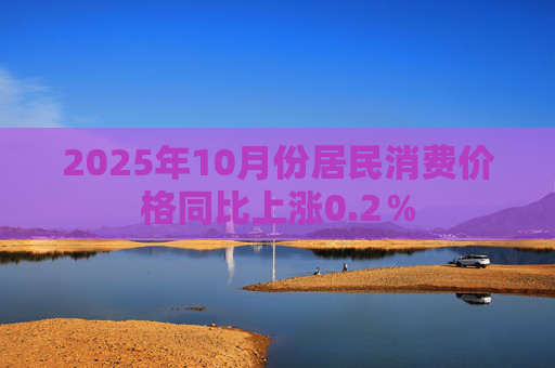 2025年10月份居民消费价格同比上涨0.2％  第1张