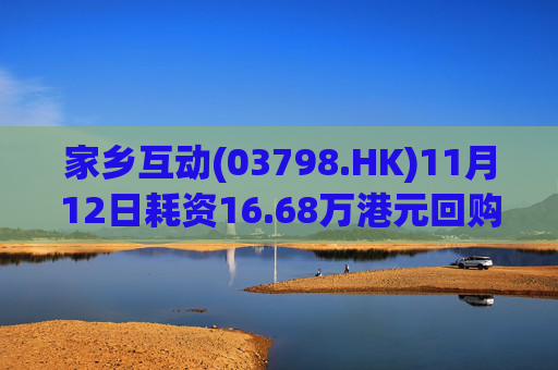 家乡互动(03798.HK)11月12日耗资16.68万港元回购11.8万股