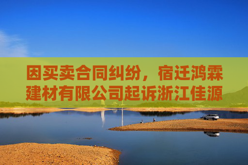 因买卖合同纠纷，宿迁鸿霖建材有限公司起诉浙江佳源创盛物产集团有限公司等  第1张