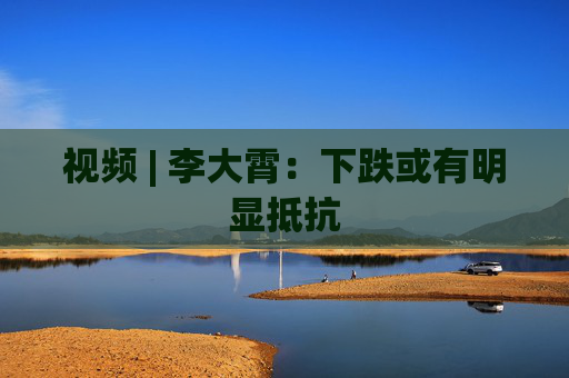 视频 | 李大霄：下跌或有明显抵抗