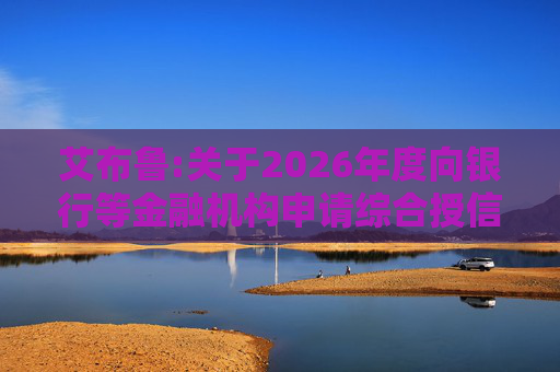 艾布鲁:关于2026年度向银行等金融机构申请综合授信额度及担保暨关联交易的公告