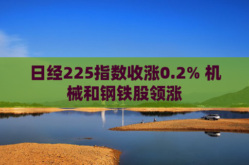 日经225指数收涨0.2% 机械和钢铁股领涨 第1张 日经225指数收涨0.2% 机械和钢铁股领涨 第1张
