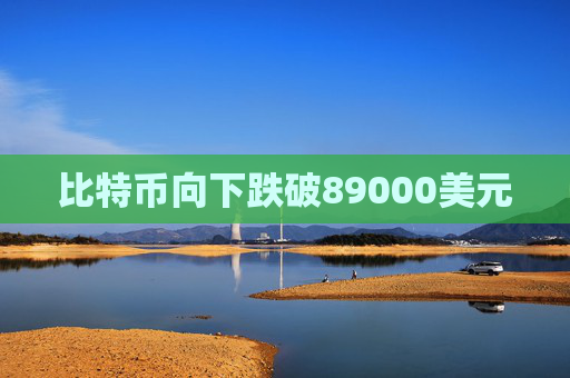 比特币向下跌破89000美元  第1张