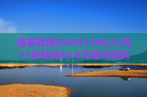 绿茶集团(06831.HK)12月17日耗资62.6万港元回购10万股