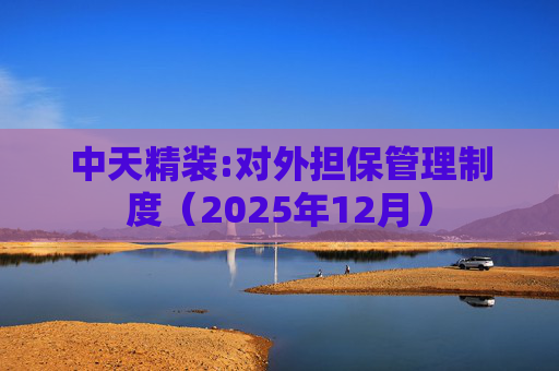 中天精装:对外担保管理制度（2025年12月）