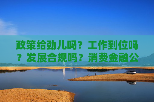政策给劲儿吗？工作到位吗？发展合规吗？消费金融公司这么说