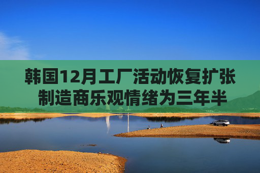 韩国12月工厂活动恢复扩张 制造商乐观情绪为三年半最高