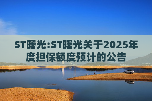 ST曙光:ST曙光关于2025年度担保额度预计的公告  第1张