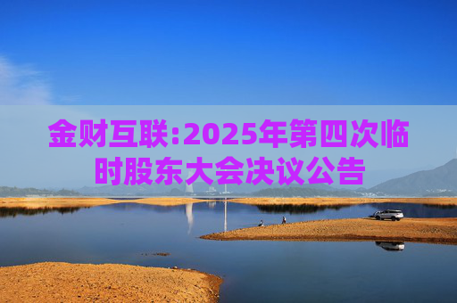 金财互联:2025年第四次临时股东大会决议公告