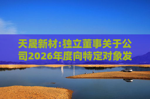 天晟新材:独立董事关于公司2026年度向特定对象发行股票方案论证分析报告的专项意见  第1张