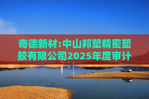 奇德新材:中山邦塑精密塑胶有限公司2025年度审计报告  第1张