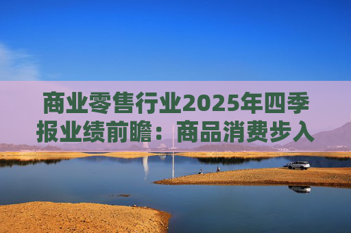 商业零售行业2025年四季报业绩前瞻：商品消费步入高基数 掘金AI及新消费赛道  第1张