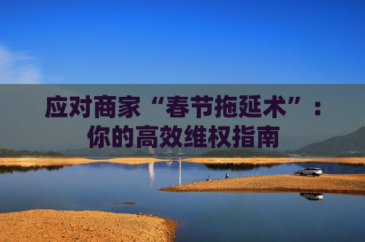 应对商家“春节拖延术”：你的高效维权指南