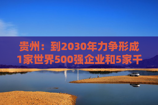 贵州：到2030年力争形成1家世界500强企业和5家千亿级、1家五百亿级、7家百亿级的省属骨干企业舰队