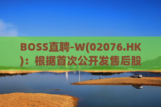 BOSS直聘-W(02076.HK)：根据首次公开发售后股份计划购买合共34.11万股