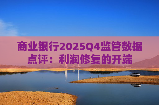 商业银行2025Q4监管数据点评：利润修复的开端