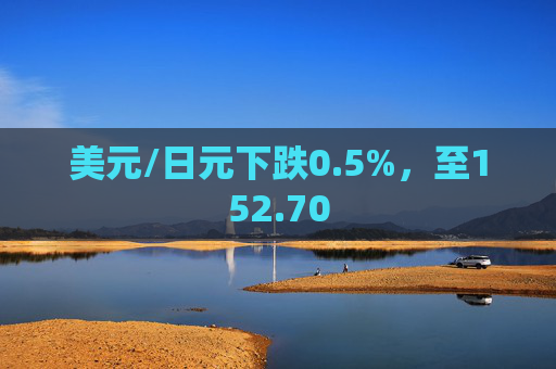 美元/日元下跌0.5%，至152.70