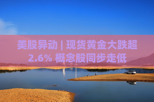 美股异动 | 现货黄金大跌超2.6% 概念股同步走低