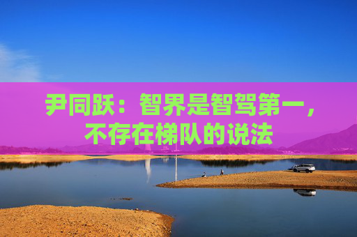 尹同跃：智界是智驾第一，不存在梯队的说法  第1张