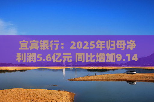 宜宾银行：2025年归母净利润5.6亿元 同比增加9.14%