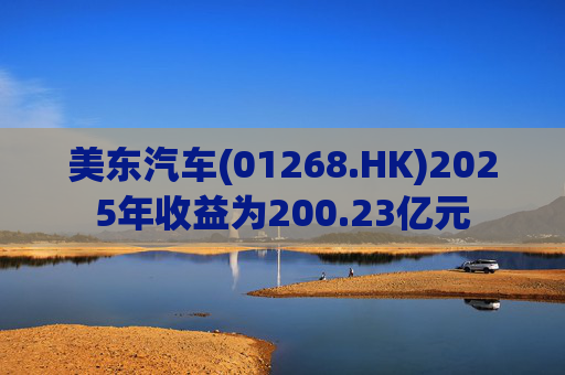 美东汽车(01268.HK)2025年收益为200.23亿元