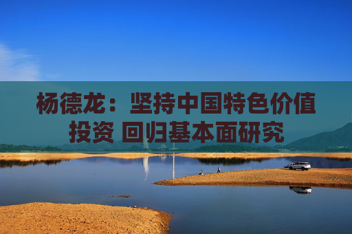 杨德龙：坚持中国特色价值投资 回归基本面研究