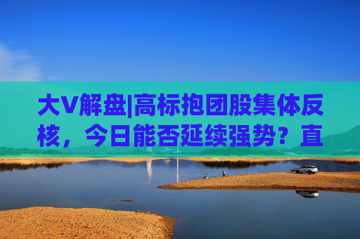 大V解盘|高标抱团股集体反核，今日能否延续强势？直播解读中