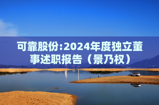 可靠股份:2024年度独立董事述职报告（景乃权）  第1张