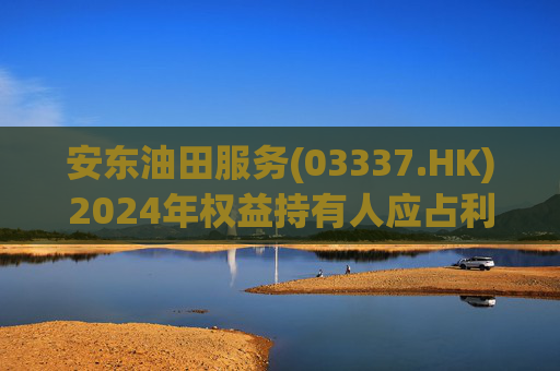 安东油田服务(03337.HK)2024年权益持有人应占利润2.43亿元 同比增长约23.5%  第1张