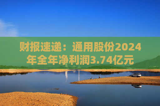 财报速递:通用股份2024年全年净利润3.74亿元 第1张 财报速递:通用股份2024年全年净利润3.74亿元 第1张