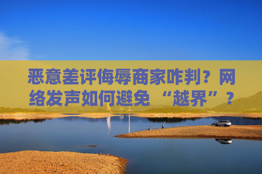 恶意差评侮辱商家咋判？网络发声如何避免 “越界”？最高法发布典型案例