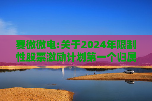 赛微微电:关于2024年限制性股票激励计划第一个归属期归属条件成就的公告  第1张