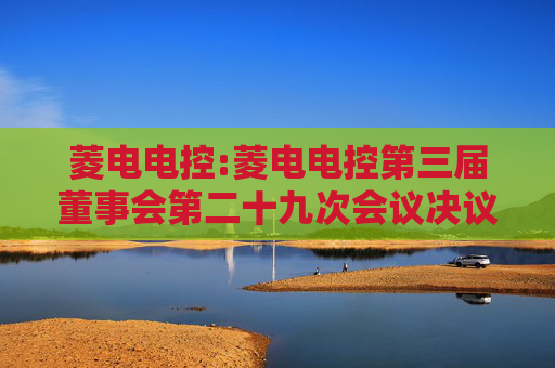 菱电电控:菱电电控第三届董事会第二十九次会议决议公告