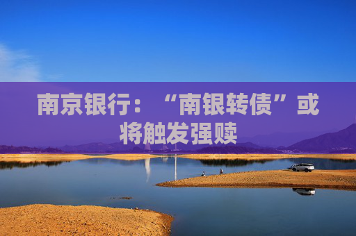 南京银行：“南银转债”或将触发强赎  第1张