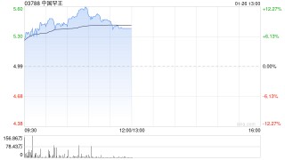 中国罕王午前涨超8%盘中创新高 公司折让逾18%配股净筹超7.7亿港元
