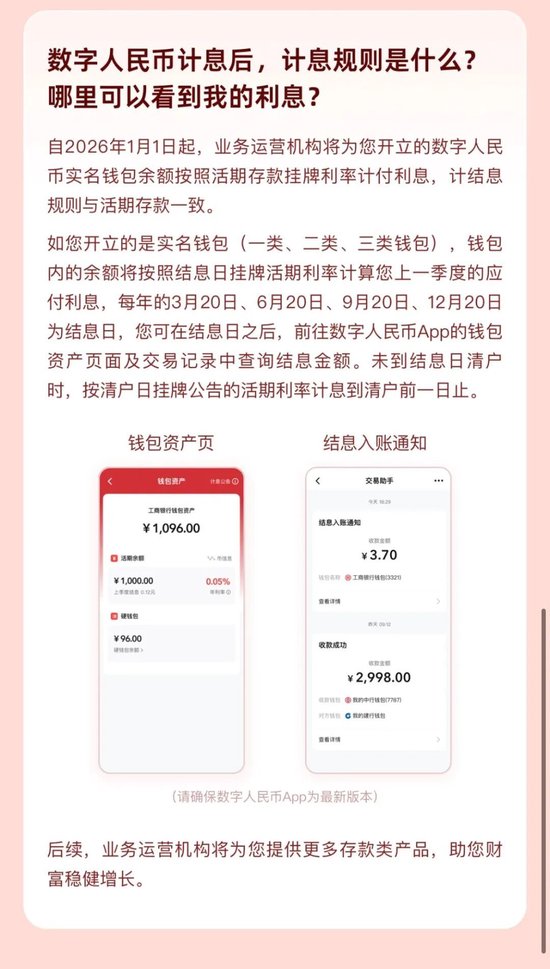 可计付利息!数字人民币升级2.0版影响几何? 第1张 可计付利息!数字人民币升级2.0版影响几何? 第1张